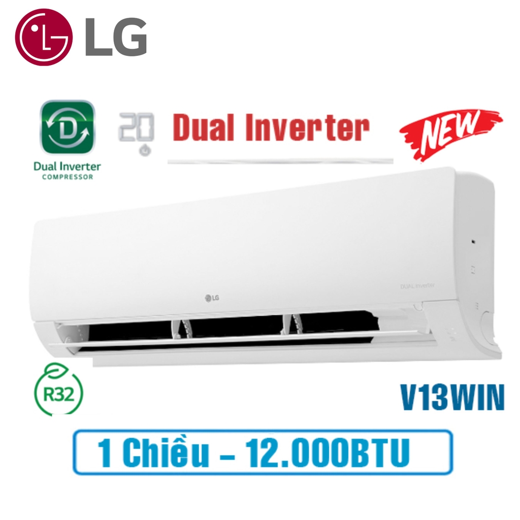 Điều hòa LG 12.000BTU 1 chiều V13WIN