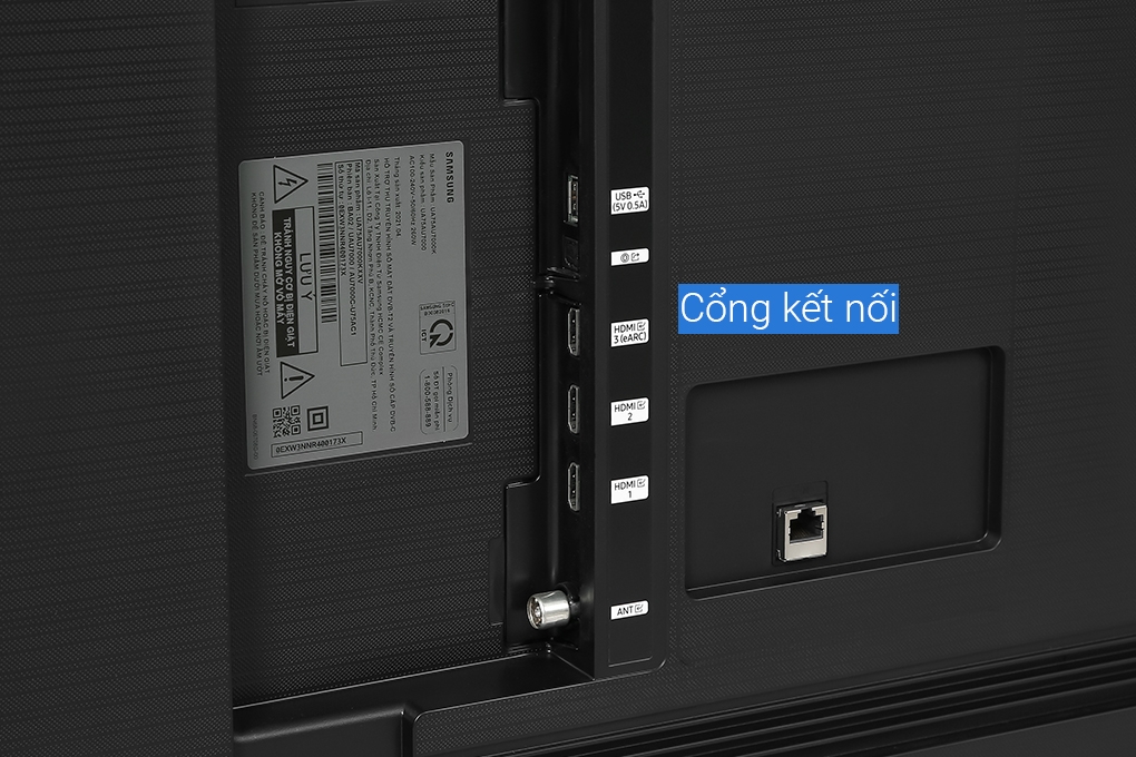 Smart Tivi Samsung 4K Crystal UHD 75 inch UA75AU7000