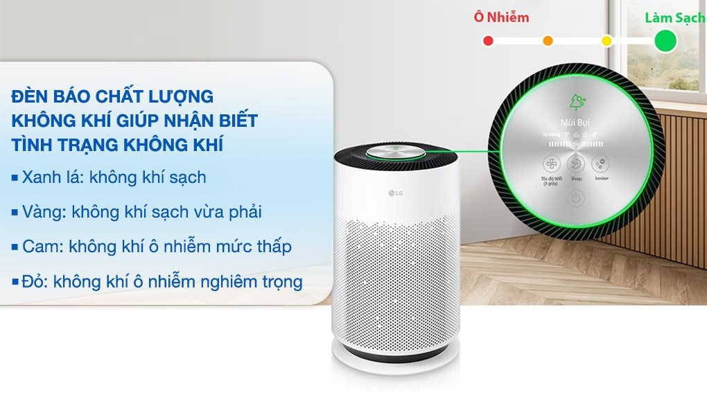 Máy lọc không khí LG Puricare 360 Hit AS60GHWGO.ABAE