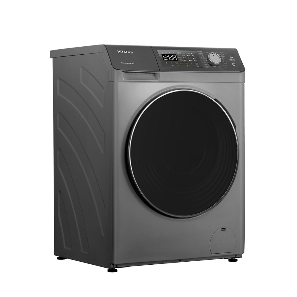 Máy giặt lồng ngang Hitachi Inverter 10.5Kg sấy 7Kg BD-D1054HVOS
