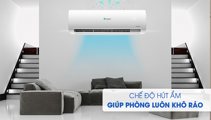 Điều hòa Casper inverter 1 chiều 9000 BTU MC-09IS33
