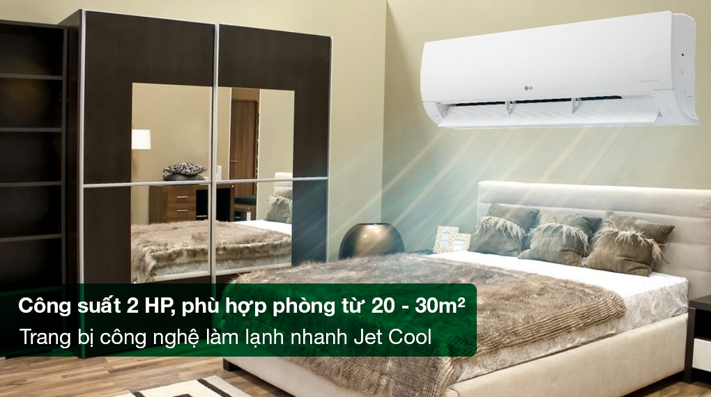 Điều hòa LG 1 chiều Inverter 18000 BTU V18WIN