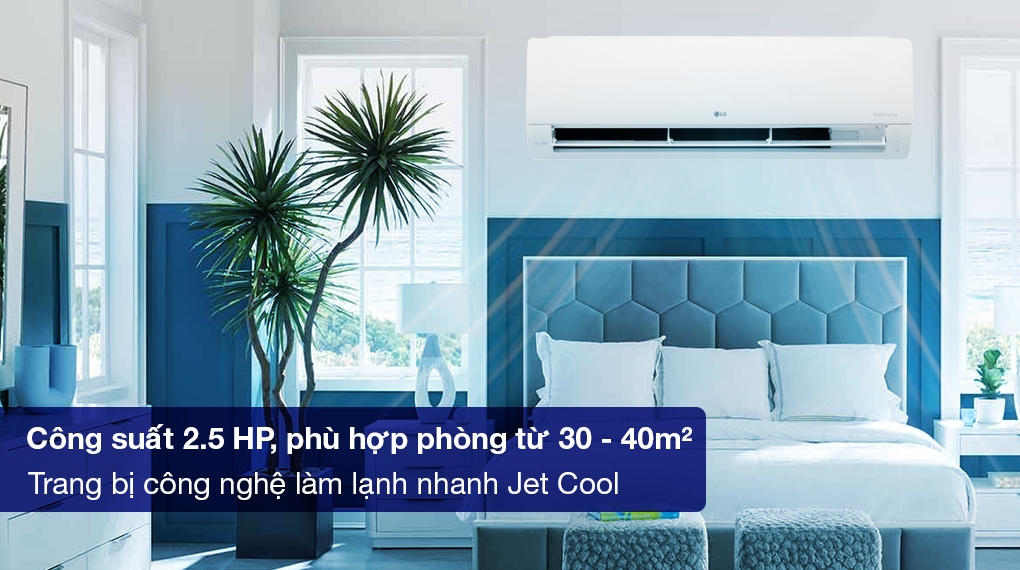 Điều hòa LG 1 chiều Inverter 21.000BTU V24WIN