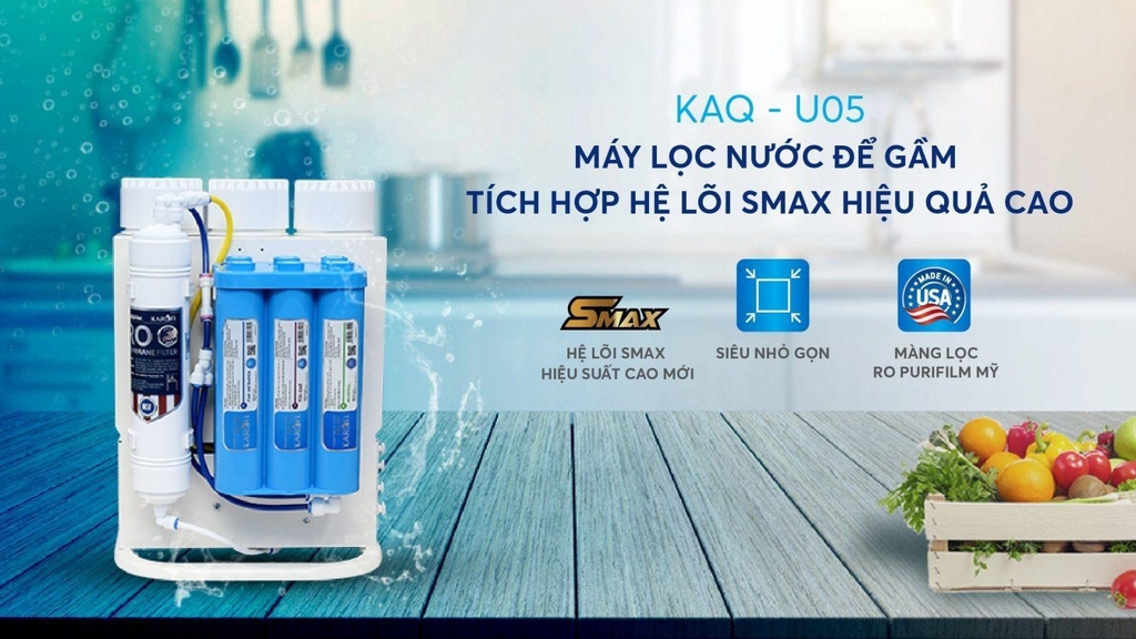 Máy Lọc Nước 10 LÕI Karofi U05 - U05 ( Hàng chính hãng)