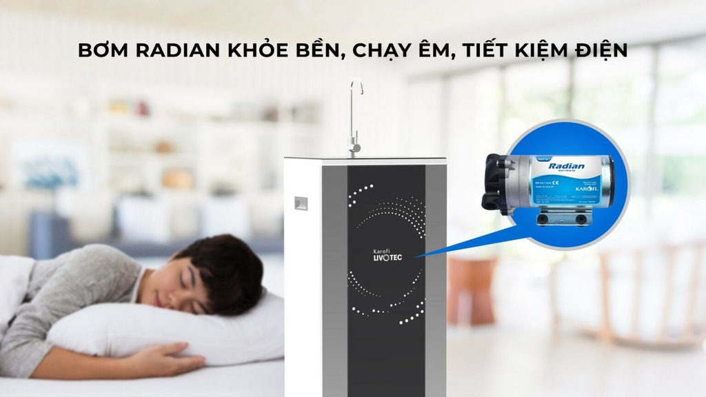 Máy lọc nước Karofi Livotec 512