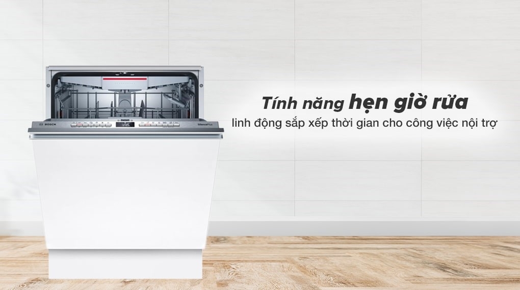 Máy rửa chén âm toàn phần Bosch SMV4HCX48E