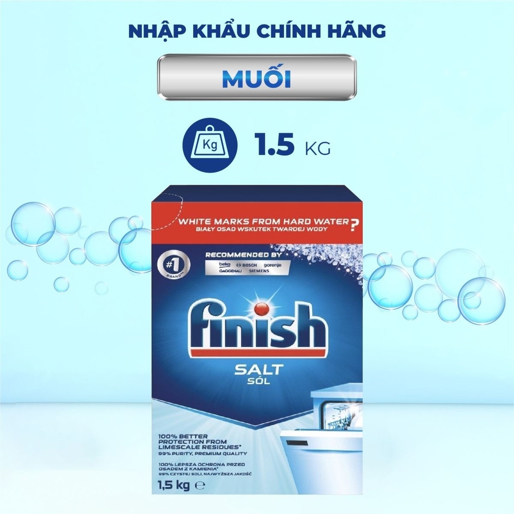 Muối rửa bát FINISH 1.5KG