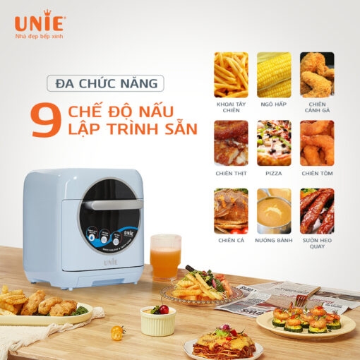 NỒI CHIÊN HƠI NƯỚC UNIE 15L STEAM COLOR