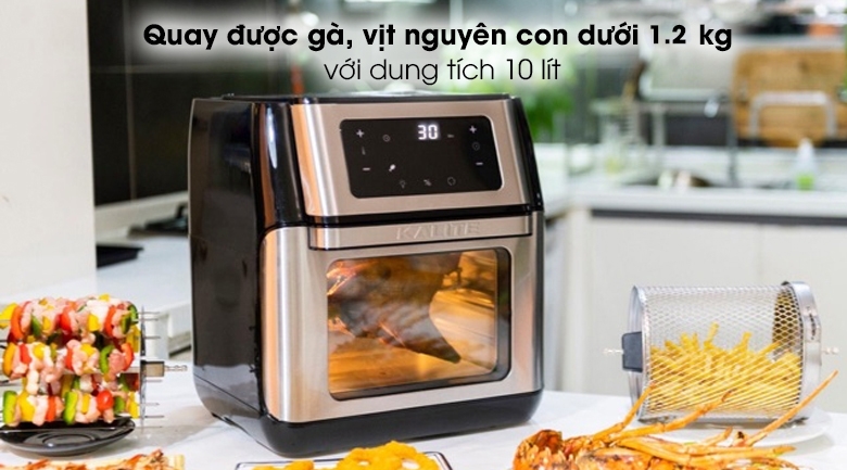 Nồi chiên không dầu Kalite Q10 - 10 lít