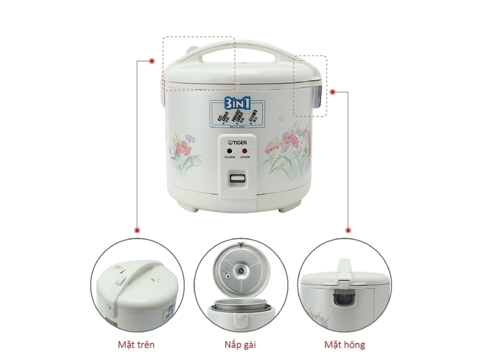 Nồi cơm điện Tiger 1.8 lít JNP- 1803
