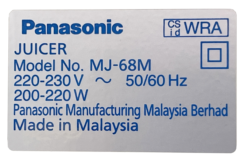 Máy ép trái cây Panasonic MJ-68MWRA