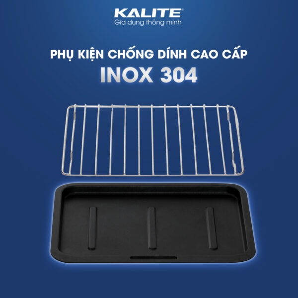 Nồi chiên không dầu hơi nước Kalite 15 lít STEAM PRO