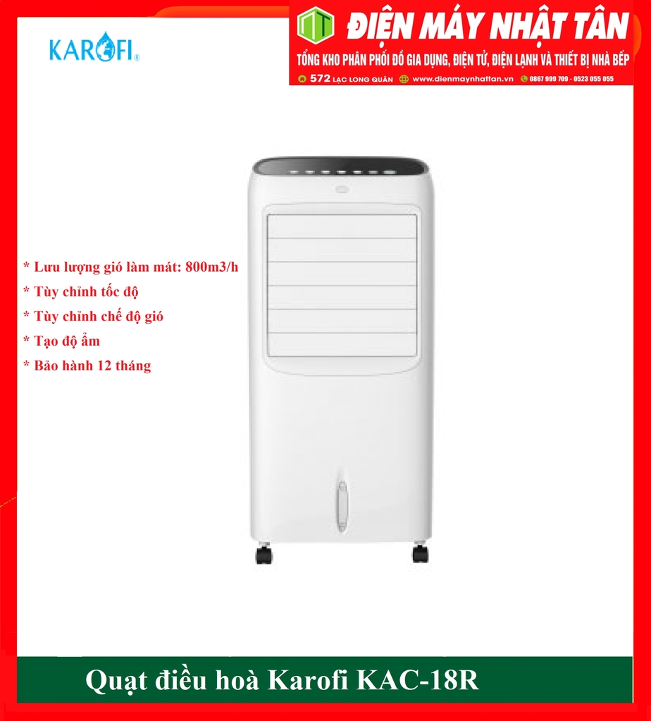 Quạt điều hoà Karofi KAC-18R