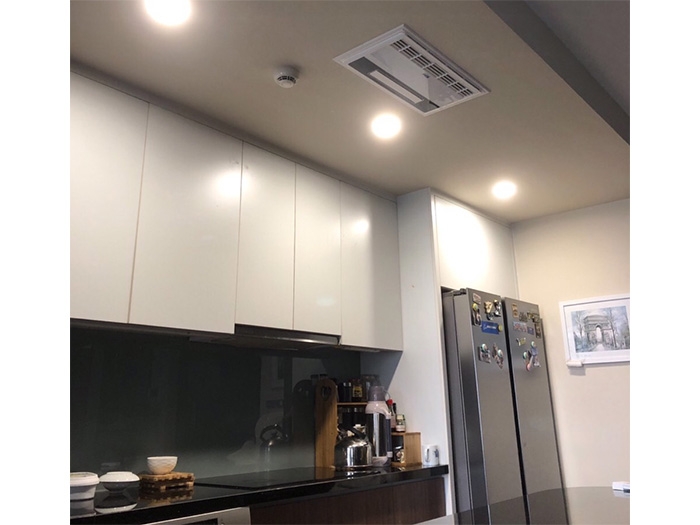 Quạt mát âm trần tích hợp thông gió Hans H20R