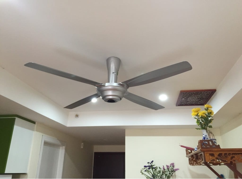 Quạt trần Panasonic 56MPG 4 cánh Silver (Ti ngắn)
