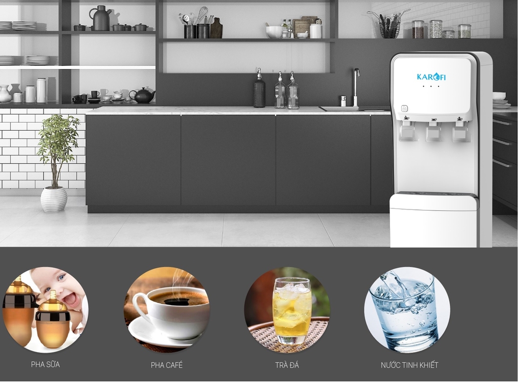 Máy lọc và làm nóng lạnh nước HC18RO