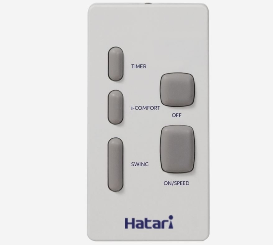 Quạt treo tường điều khiển Hatari 16R6 - Thái Lan