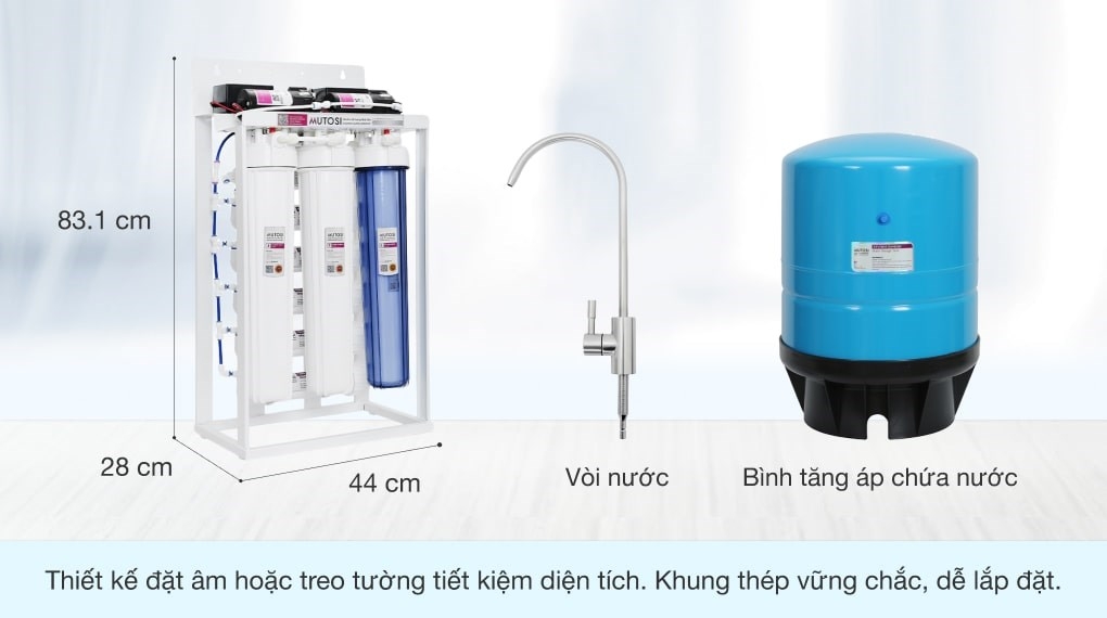 Máy lọc nước bán công nghiệp Mutosi MP-80