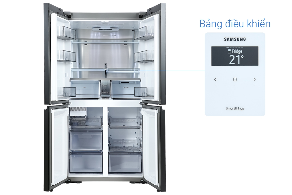 Tủ lạnh Samsung Inverter 599 lít Multi Door Bespoke RF60A91R177/SV