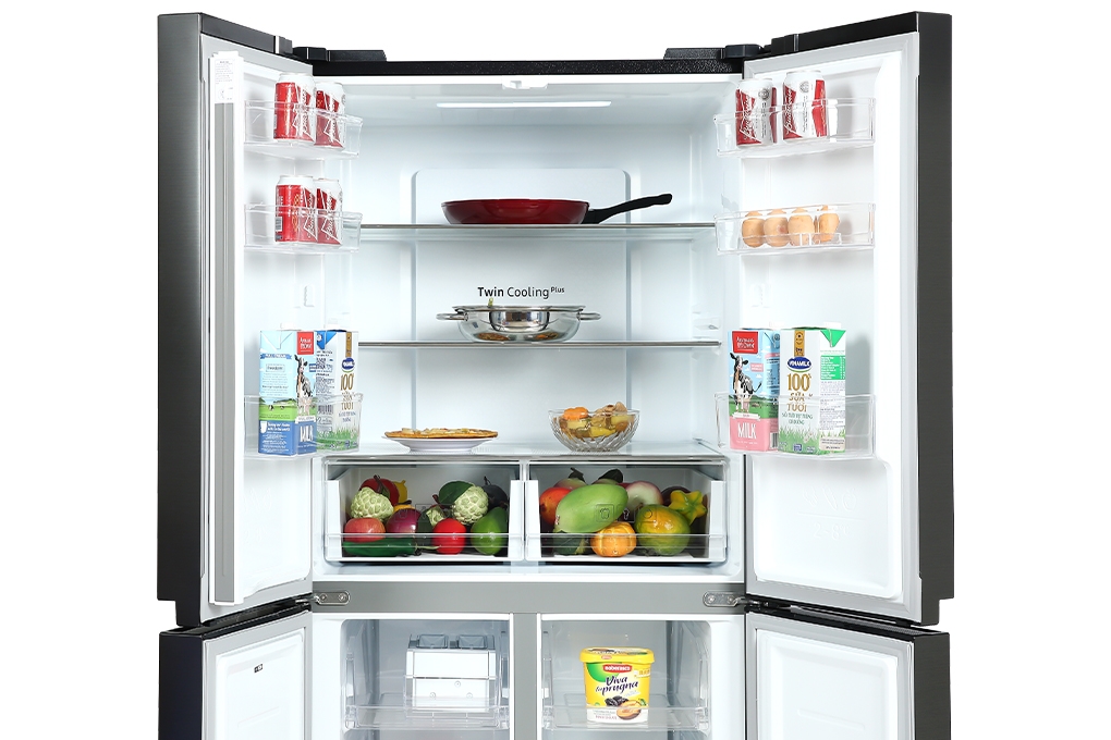 Tủ Lạnh Samsung Multidoor 488 Lít RF48A4000B4/SV