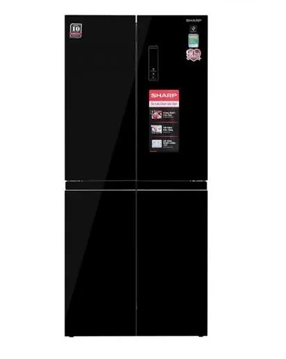 Tủ lạnh Sharp Inverter 401 lít Multi Door SJ-FXP480VG-BK