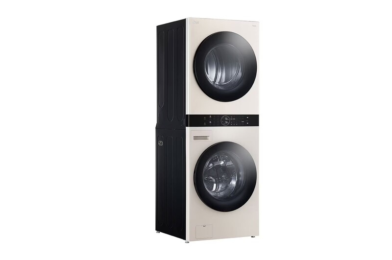 Tháp máy giặt cao cấp LG WashTower 14Kg + sấy 10Kg WT1410NHE