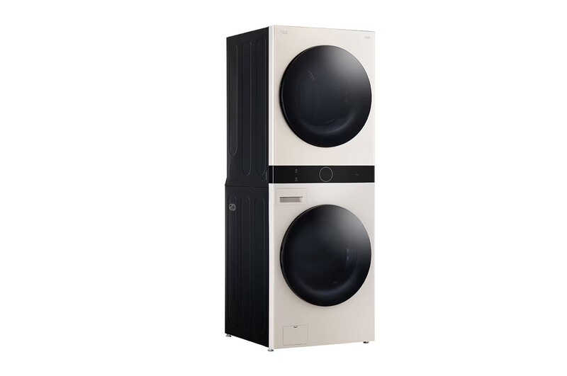 Tháp máy giặt cao cấp LG WashTower 14Kg + sấy 10Kg WT1410NHE