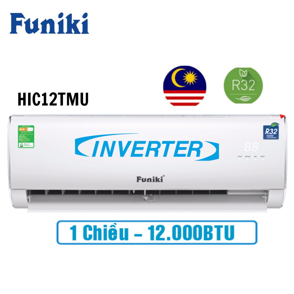 Điều Hòa Funiki 12000Btu 1 Chiều Inverter HIC12TMU