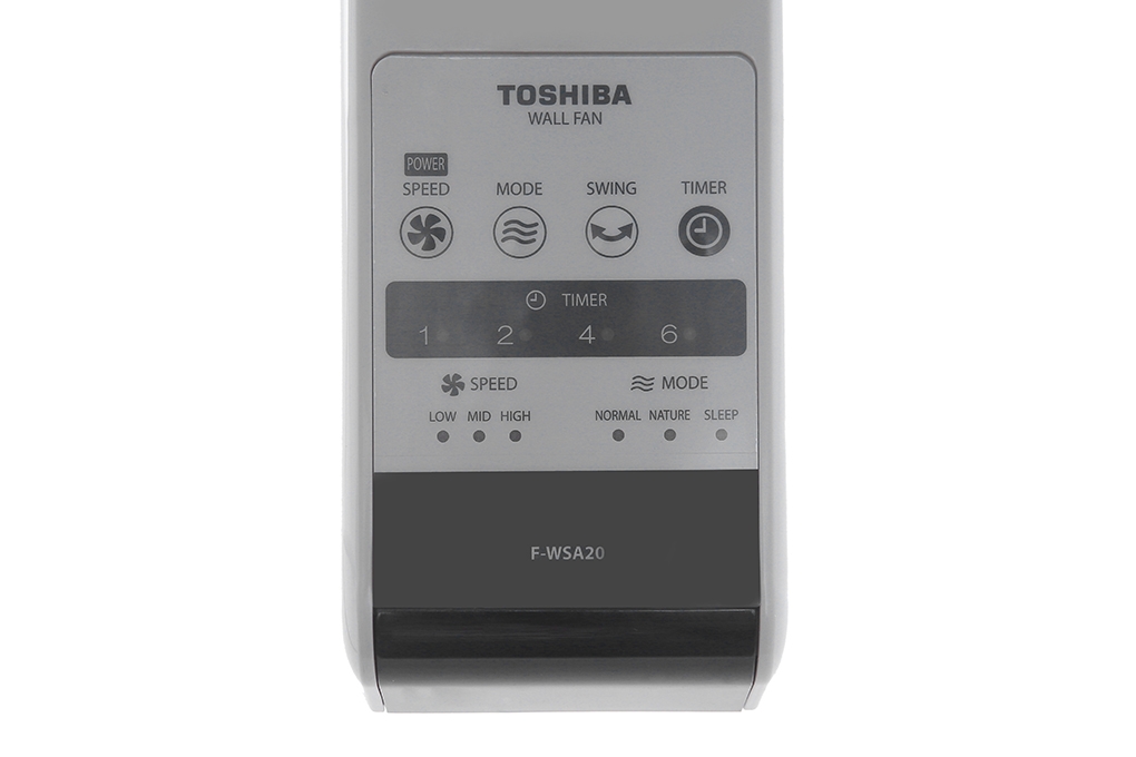 Quạt treo tường Toshiba F-WSA20H(VN) (Tặng Bọc quạt chống bụi)