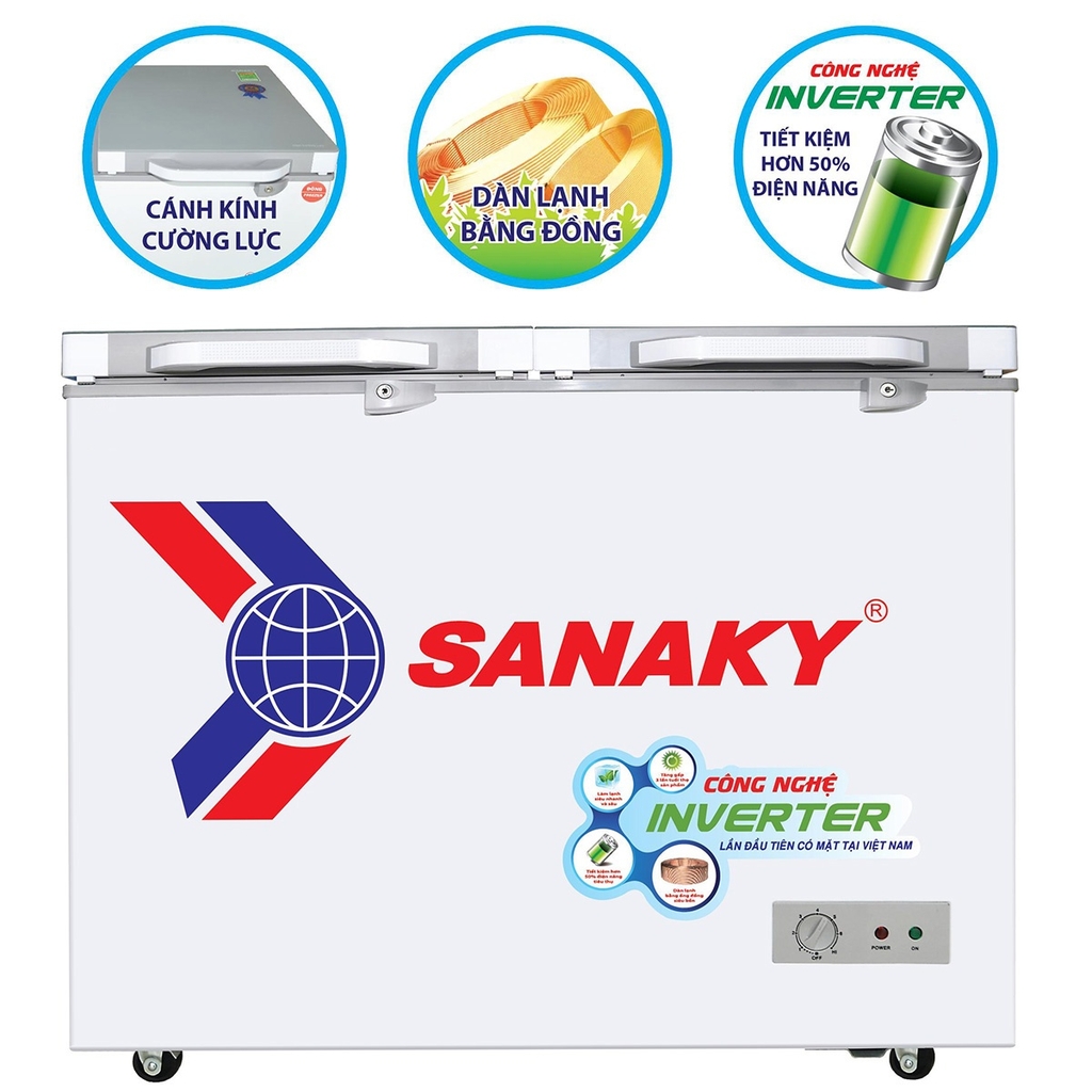 Tủ đông Sanaky Inverter 270L VH-3699A4K