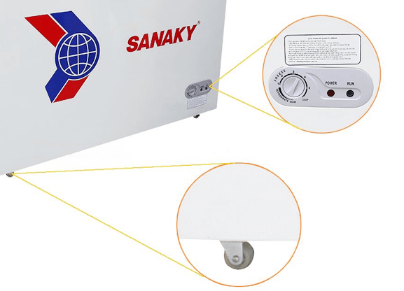 Tủ đông Sanaky Inverter 365L VH-5699W3