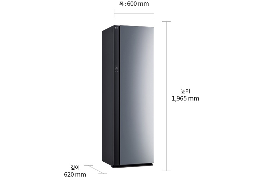 Tủ chăm sóc quần áo thông minh LG Styler Inverter 5 móc SC5GMR80H