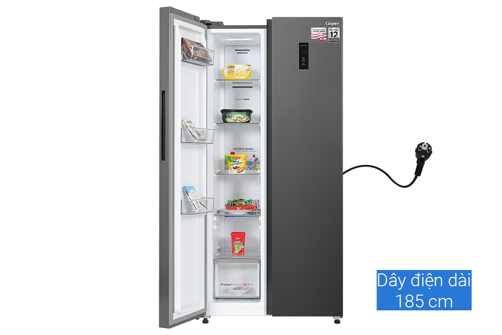Tủ lạnh Casper Inverter 458 lít Side By Side RS460PG