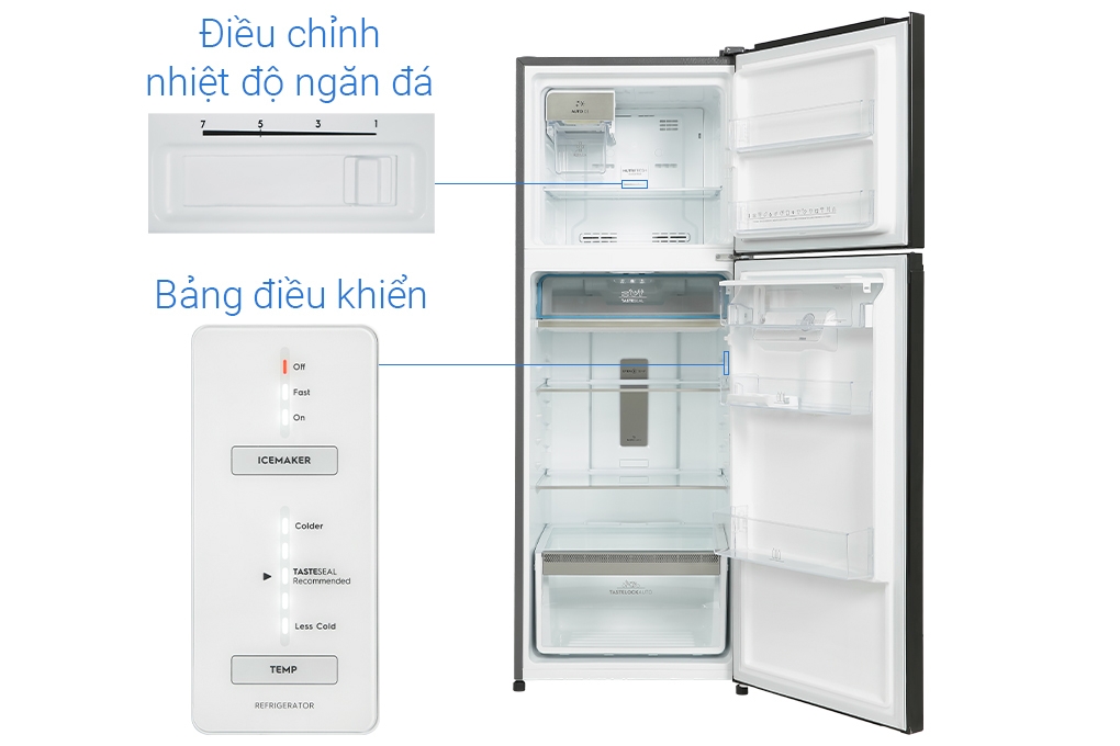 Tủ lạnh Electrolux Inverter 312 Lít ETB3460K-H