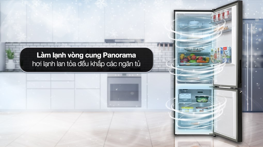 Tủ lạnh Panasonic Inverter 325 lít NR-BC361VGMV