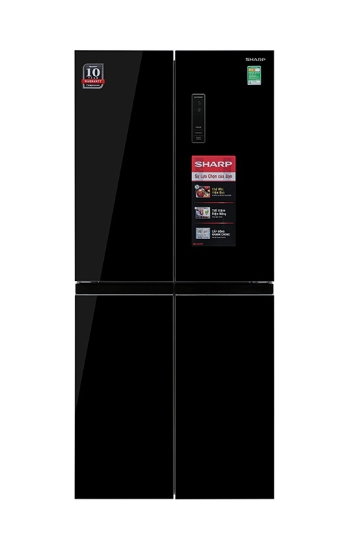Tủ lạnh Sharp Inverter 362 lít Multi Door SJ-FX420VG-BK