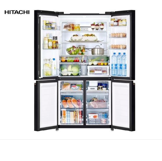 Tủ lạnh Hitachi Inverter 569 Lít 4 cửa WB640VGV0(GMG)