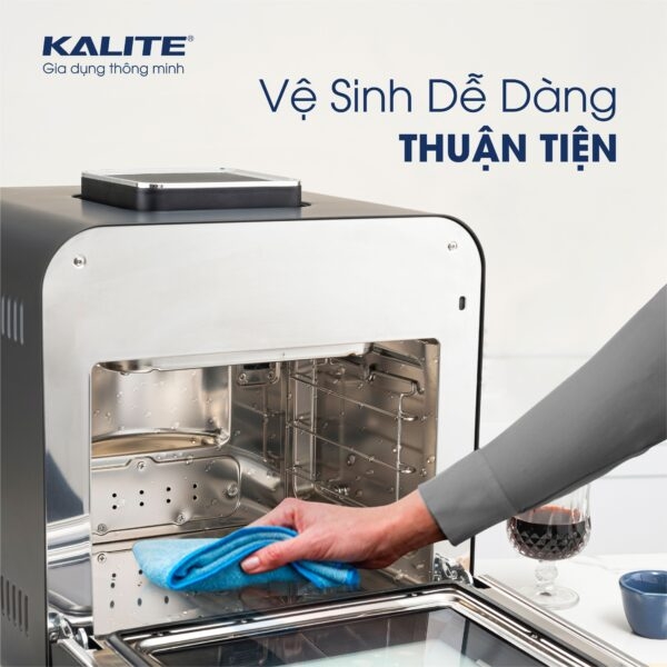 Nồi chiên không dầu hơi nước Kalite 15 lít STEAM PRO