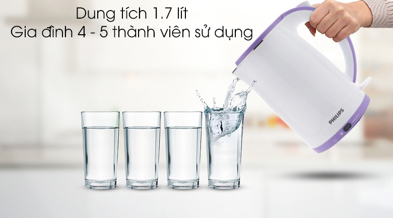 Bình siêu tốc 1.7L Philips HD-9312
