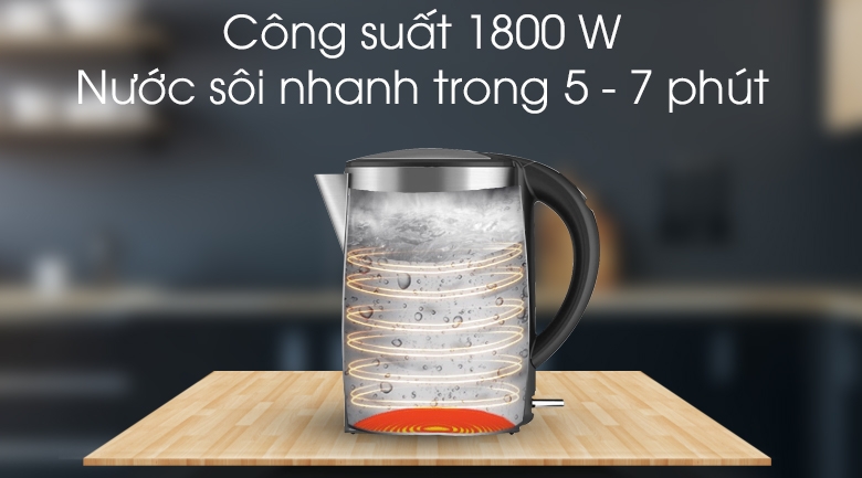 Bình siêu tốc 1.7L Philips HD9316