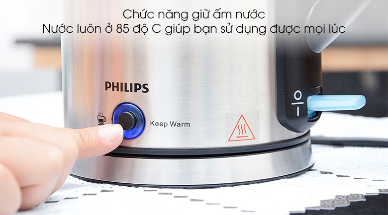 Bình siêu tốc 1.7L Philips HD9316
