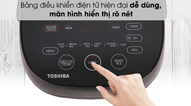 Nồi cơm cao tần Toshiba 1 lít RC-10IX1PV