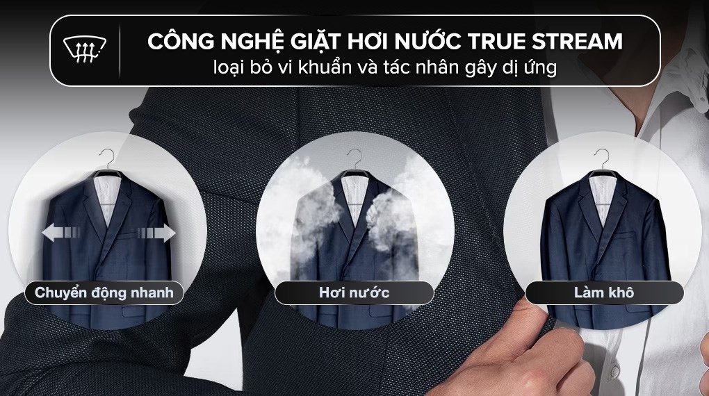 Tủ chăm sóc quần áo thông minh LG Styler Inverter 5 móc S5MB