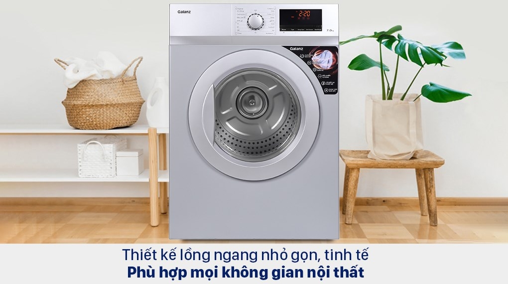 Máy sấy thông hơi Galanz 7 Kg DV-70T5C(S)