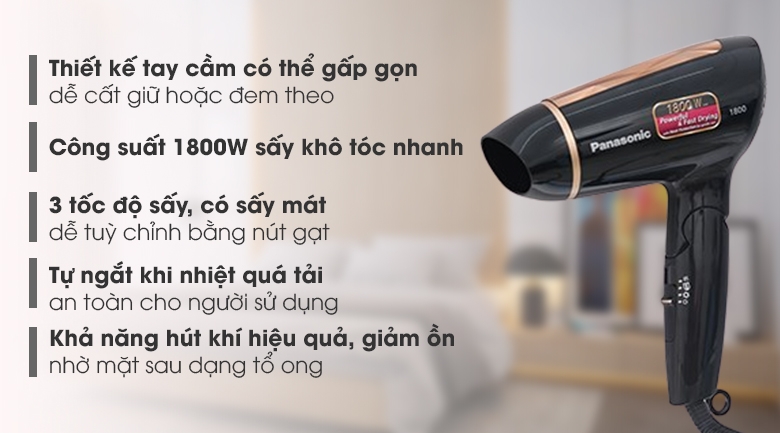 Máy sấy tóc Panasonic EH-ND30-K645