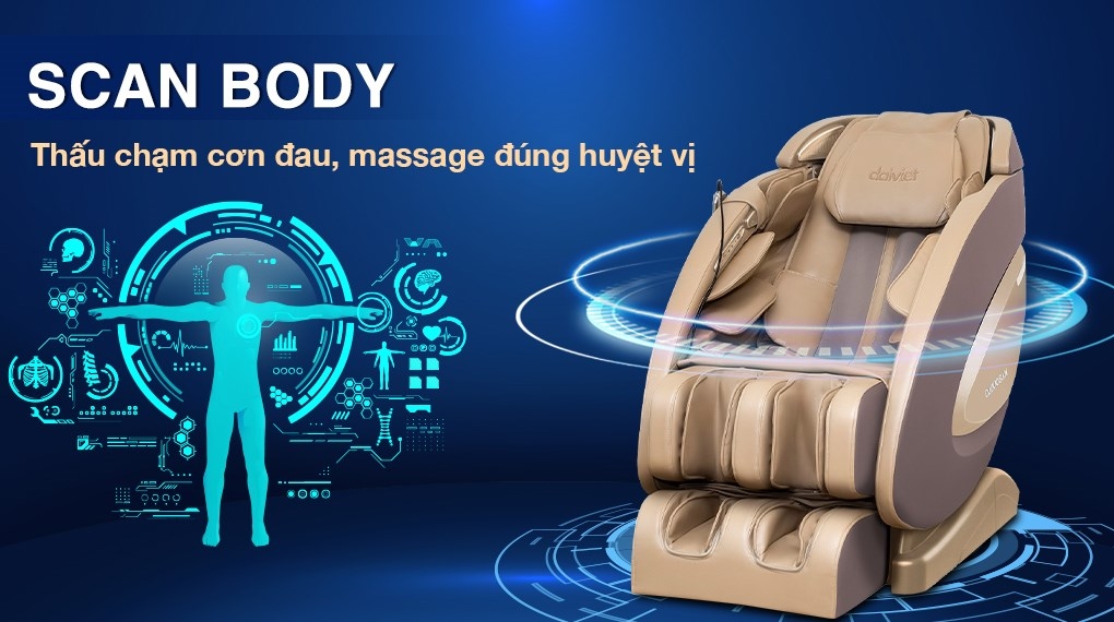 Ghế Massage Daikiosan DVGM-20001