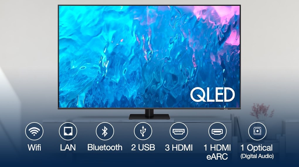 Smart Tivi QLED 4K 85 inch Samsung QA85Q70C
