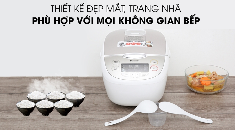 Nồi cơm điện Panasonic CR-CP188NRA