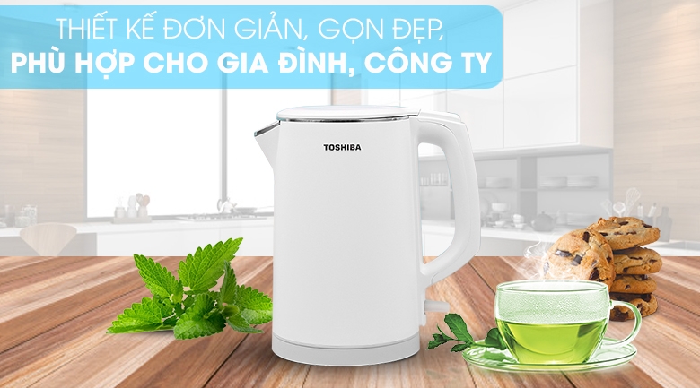 Ấm đun 1.5L Toshiba KT-15DS1PV