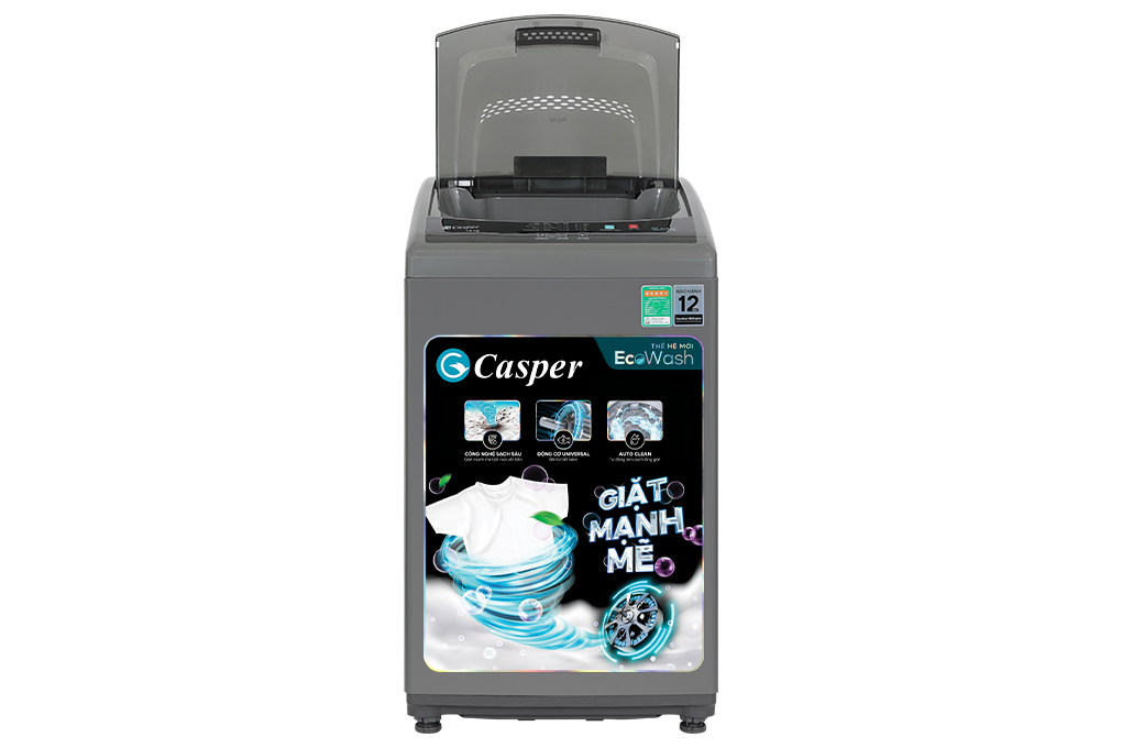 [Chân đế máy giặt] - Máy giặt Casper 7.5 kg WT-75NG1- Mới 2023